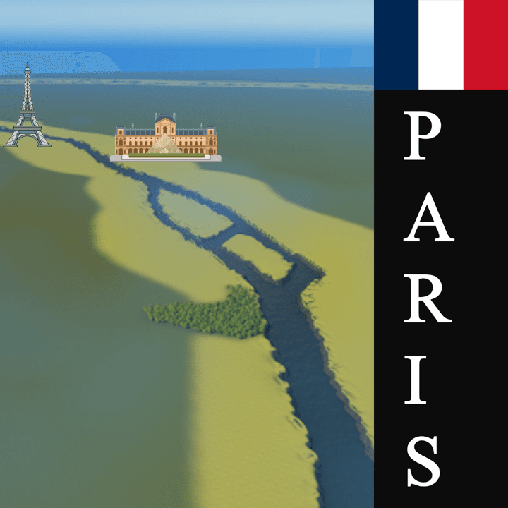 Paris 1:1 Scale [FIXED] — Cities: Skylines Workshop preview