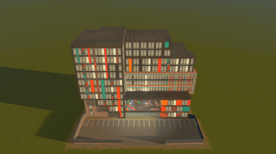 Higher-Capacity Elementary School — Cities: Skylines Workshop preview