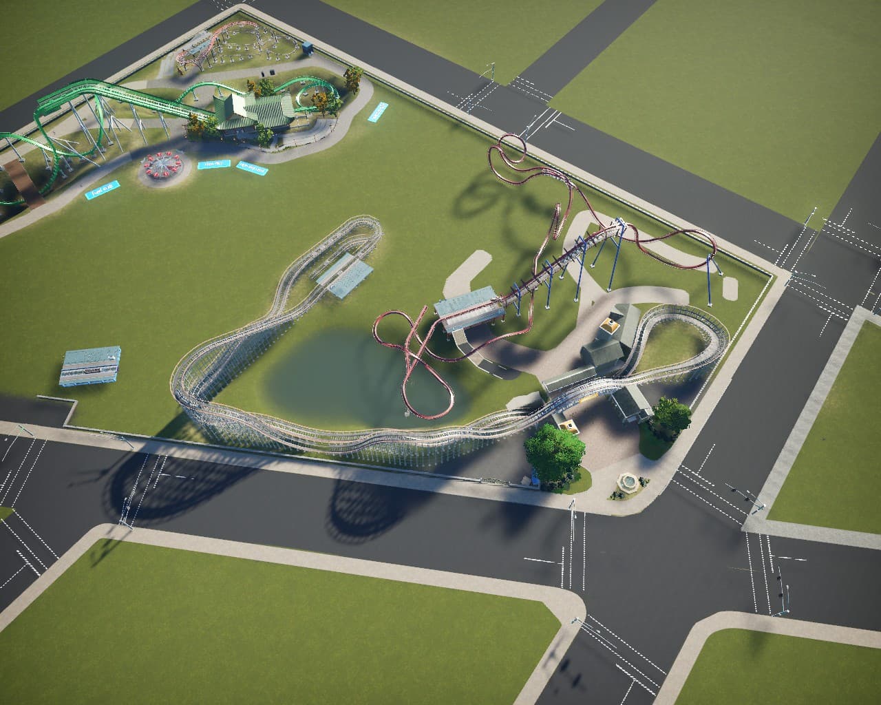 Primrose park wip — Planet Coaster Steam Workshop preview image