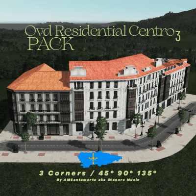 Ovd Residencial Centro 3 (Pack) — Cities: Skylines Workshop preview