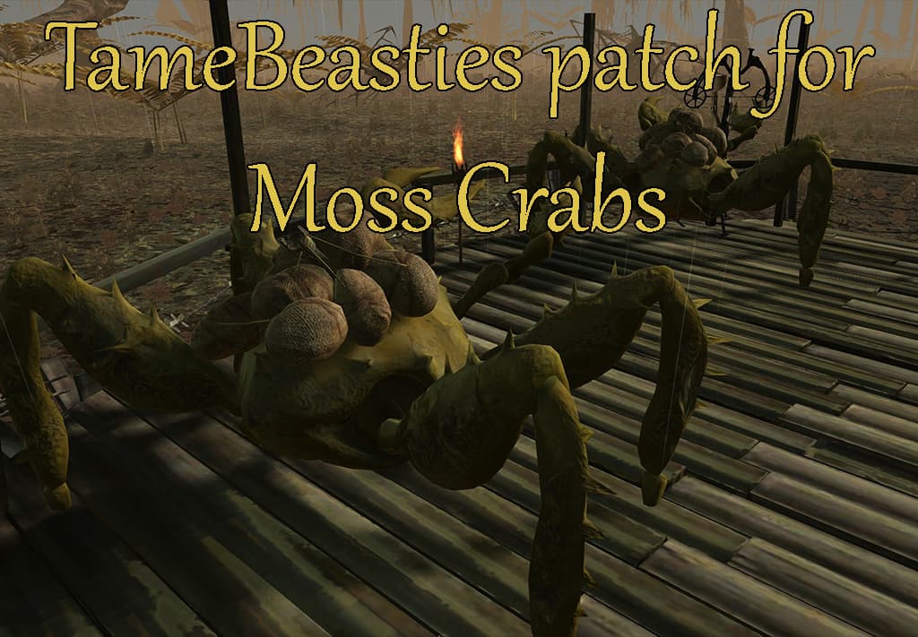 Moss Crabs - TameBeasties patch — Kenshi Workshop preview
