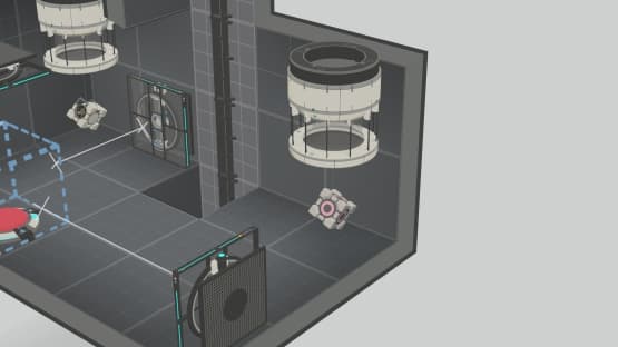 Aperturing-BendingTrain — Portal 2 Workshop preview