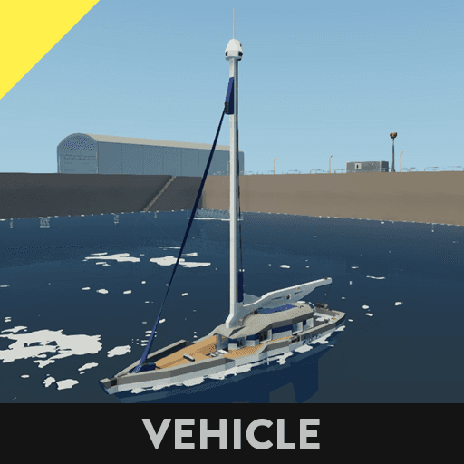 Albireo sailboat — Stormworks: Build and Rescue Workshop preview