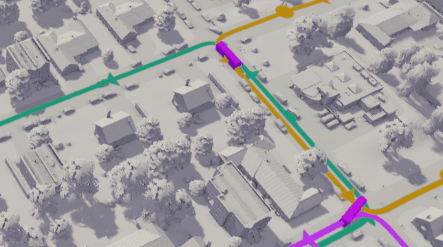 Auto Line Color — Cities: Skylines Steam Workshop preview image