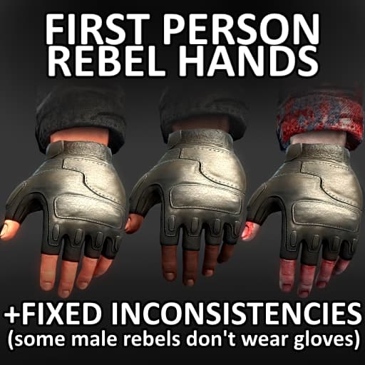 Rebel View Model Hands — Garry's Mod Steam Workshop preview image