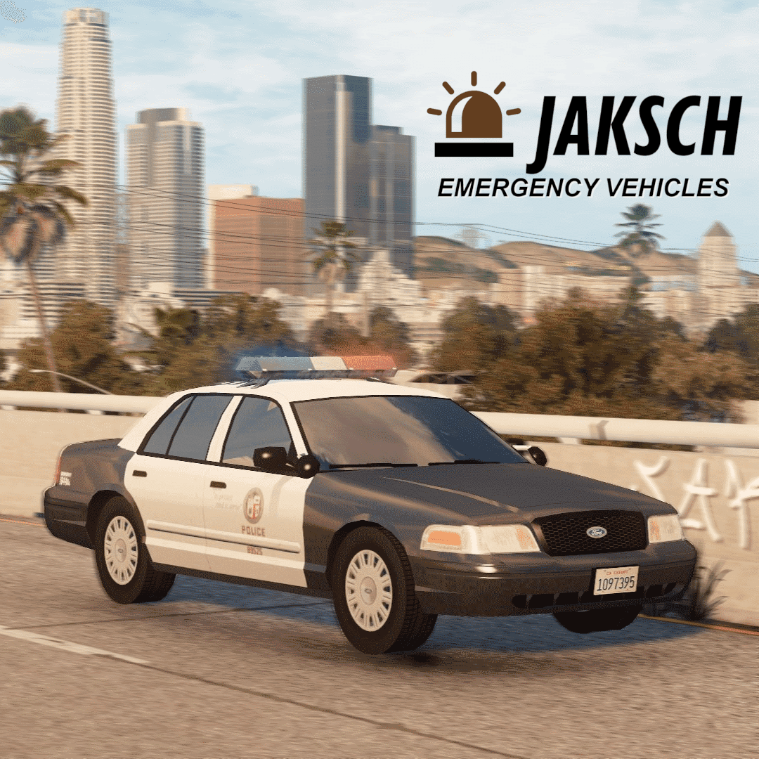 2003 Ford Crown Victoria Police Interceptor - LAPD — Cities: Skylines Workshop preview