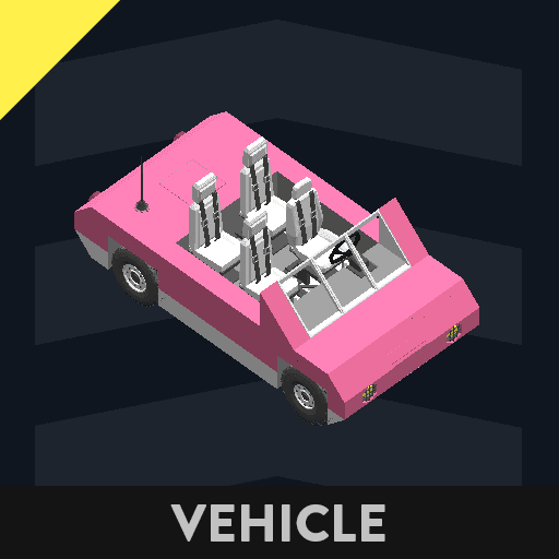 Pink car — Stormworks: Build and Rescue Steam Workshop preview image