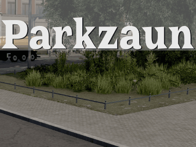 Park fence — Cities: Skylines Workshop preview