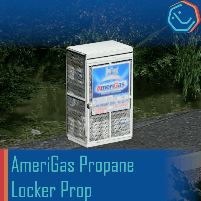 AmeriGas Propane Locker Prop — Cities: Skylines Steam Workshop preview image
