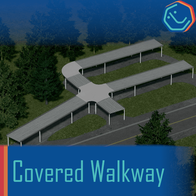 Covered Walkway — Cities: Skylines Steam Workshop preview image
