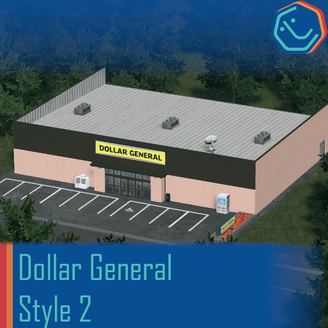 Dollar General Style 2 — Cities: Skylines Steam Workshop preview image