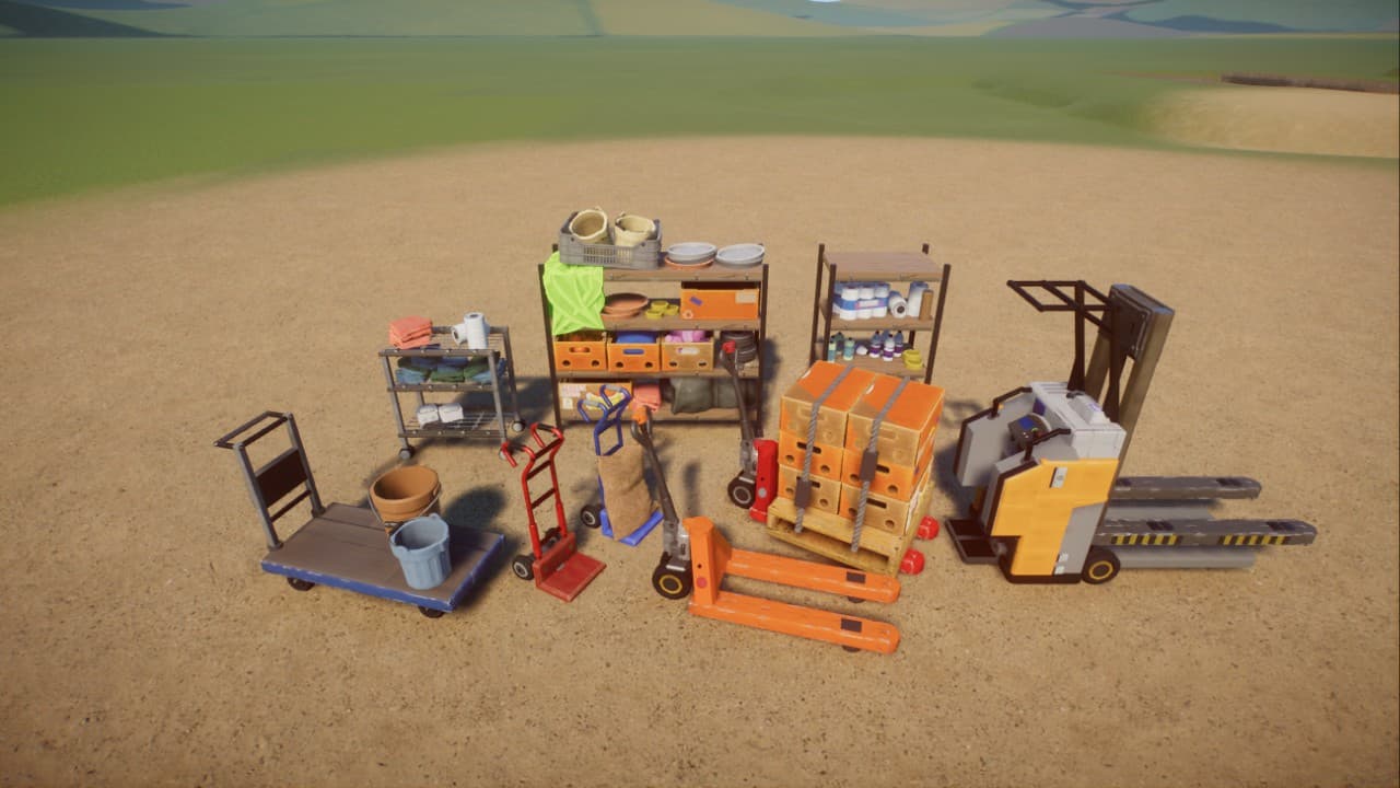 Marvins Backstage Pack: Storage — Planet Zoo Steam Workshop preview image