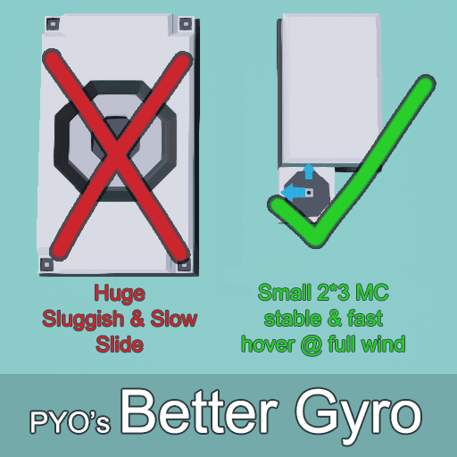 PYO's Better Gyro — Stormworks: Build and Rescue Steam Workshop preview image