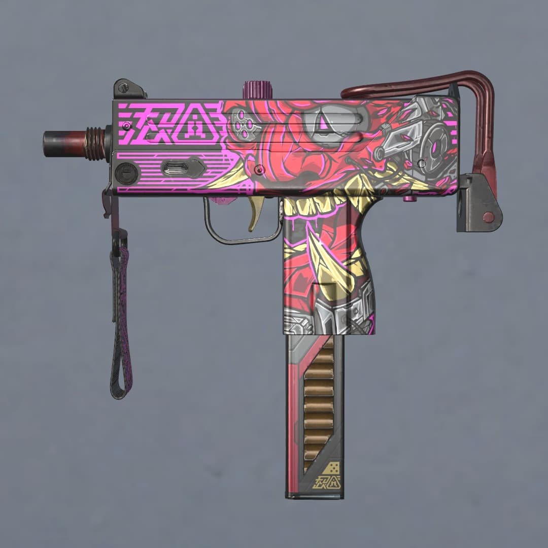 MAC-10 | Saibā Oni — Left 4 Dead 2 Steam Workshop preview image