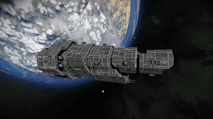 Halcyon Class Heavy Cruiser - Twilight — Space Engineers Workshop preview
