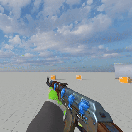 AK-47 | Case Hardened (Blue Gem) 4x Titan Holo — Left 4 Dead 2 Workshop preview