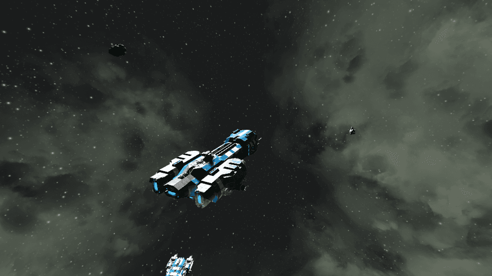 红飞船蓝 — Space Engineers Workshop preview