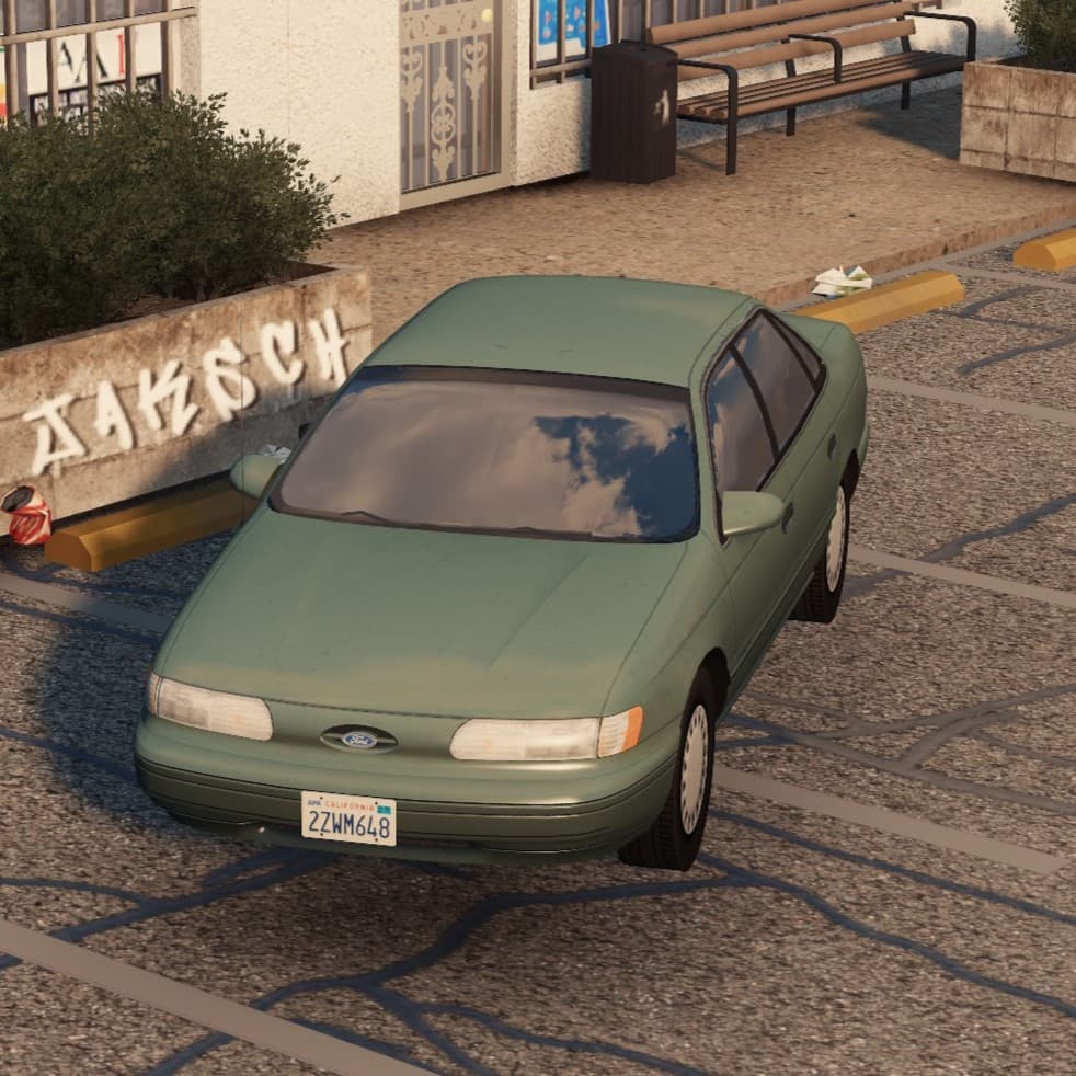 1993 Ford Taurus GL — Cities: Skylines Steam Workshop preview image