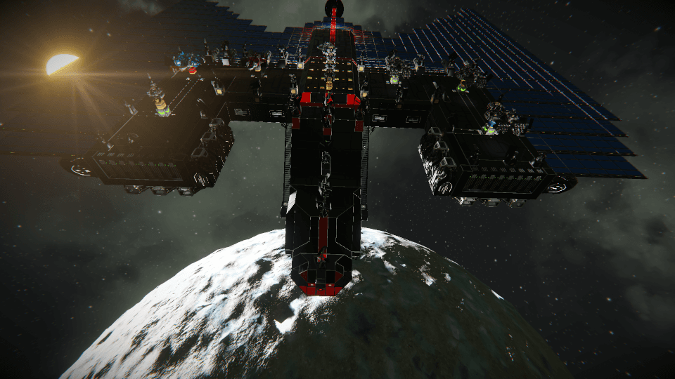 le Dragon noir Ultimate — Space Engineers Workshop preview