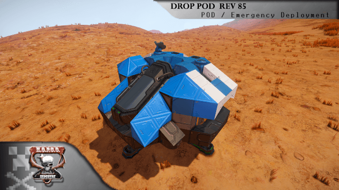 Drop Pod_85 — Space Engineers Steam Workshop preview image