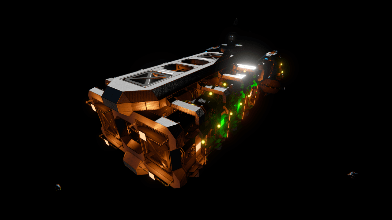 [frntr.au] Reliant Freighter — Space Engineers Workshop preview