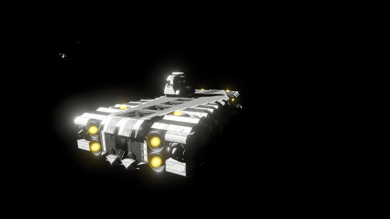 [frntr.au] Beijing Medium Freighter — Space Engineers Workshop preview