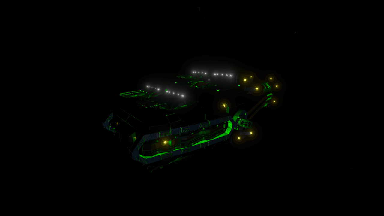 [frntr.au] Disrupter Heavy Corvette — Space Engineers Steam Workshop preview image