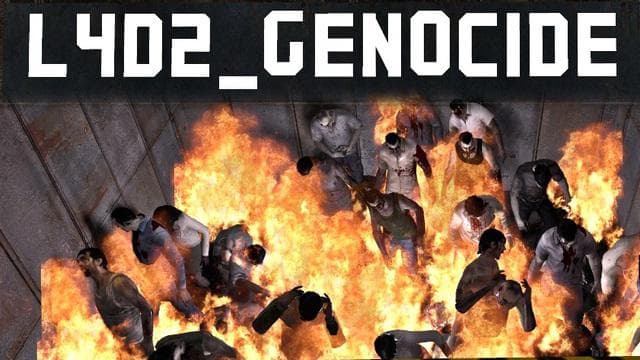 Zombie Genocide Map (+range) — Left 4 Dead 2 Steam Workshop preview image