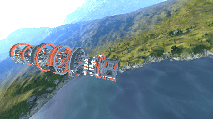 改站港母舰_2电_改好 — Space Engineers Workshop preview