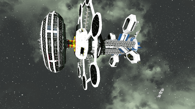改空间站跃迁生产4_2 — Space Engineers Workshop preview