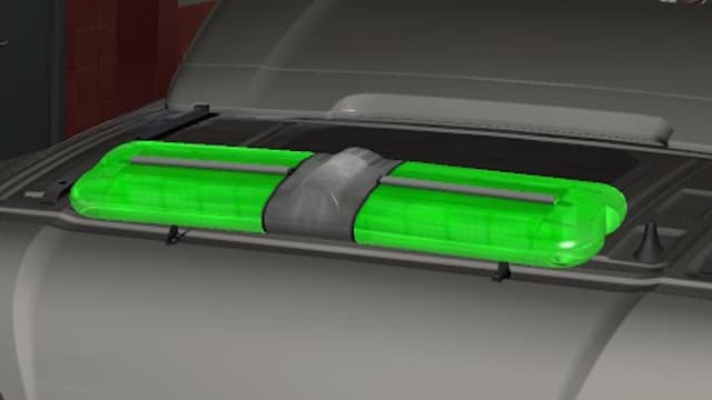 Special Transport Green Beacon[1.52-1.61] — Euro Truck Simulator 2 Steam Workshop preview image