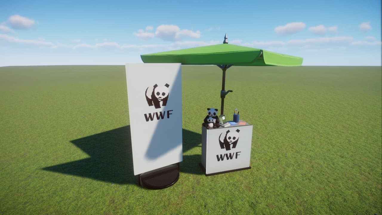 WWF Infostand — Planet Zoo Steam Workshop preview image