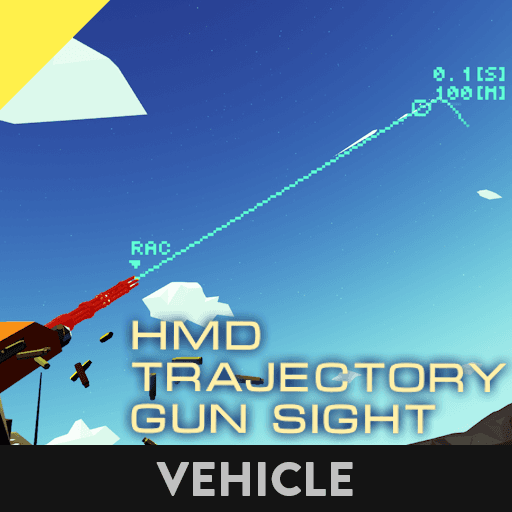 HMD Trajectory Gun Sight — Stormworks: Build and Rescue Steam Workshop preview image