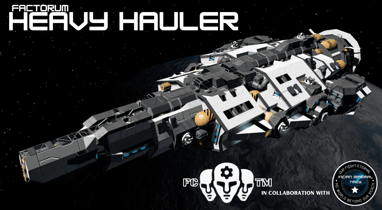 Factorum Heavy Hauler (FCTM) — Space Engineers Workshop preview