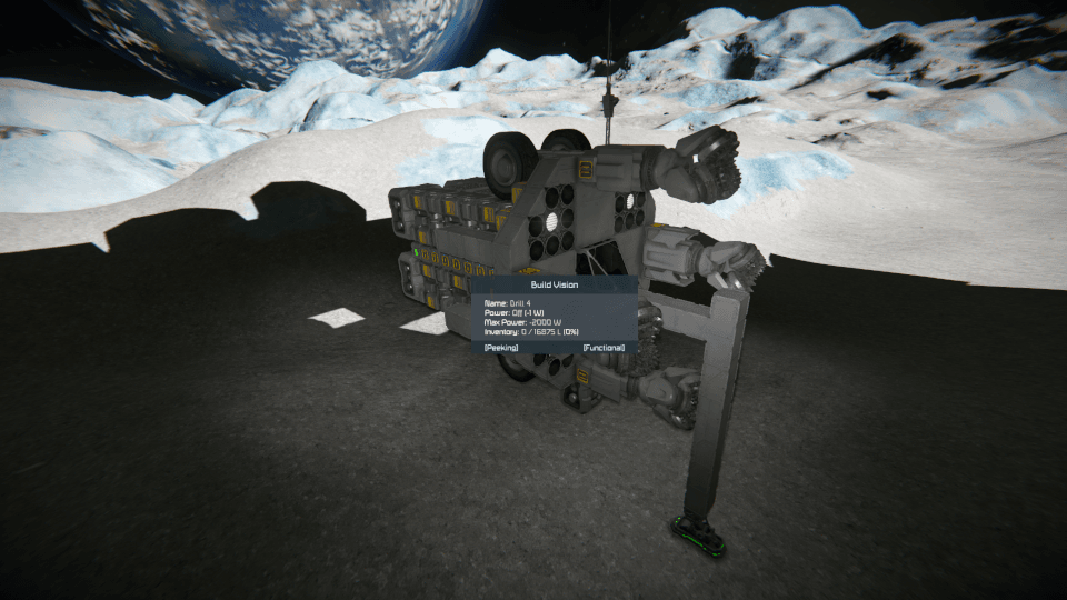 1 Schachi Drill v2 — Space Engineers Steam Workshop preview image