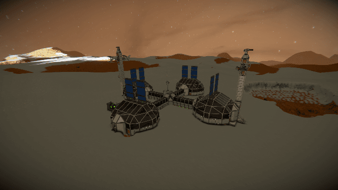 Base v1 Mars — Space Engineers Workshop preview