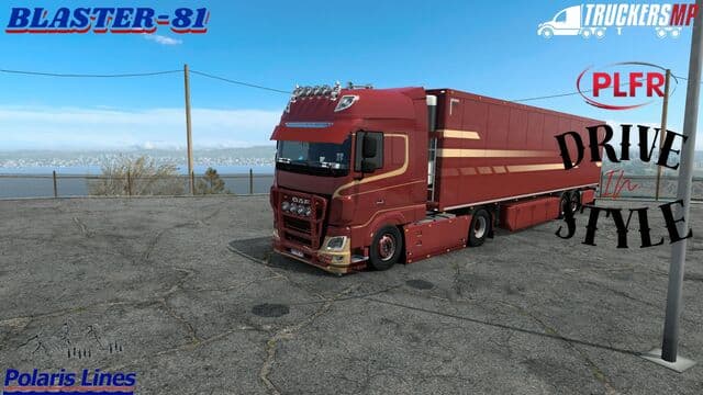 Daf XF Holland by PLFR Style truckersmp et multiplayer — Euro Truck Simulator 2 Workshop preview