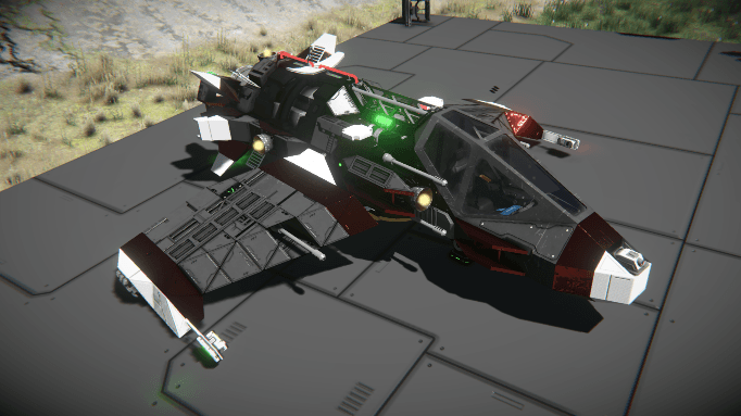Saber - High Altitude Superiority Fighter — Space Engineers Workshop preview