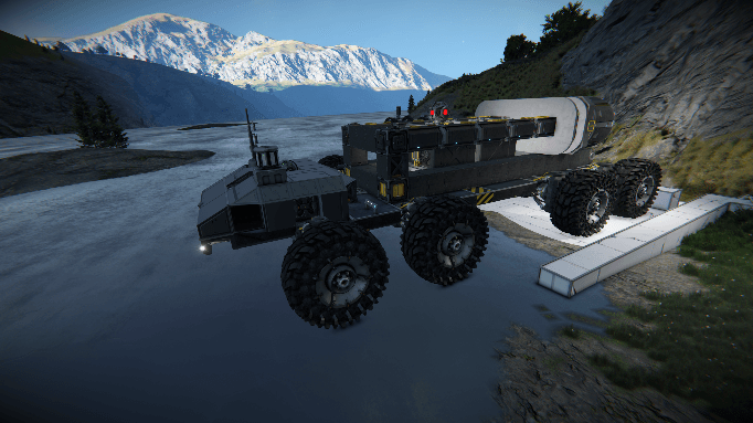 Drill Rover v2 — Space Engineers Workshop preview