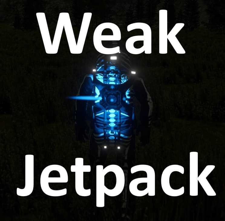 Weak Jetpacks — Space Engineers Workshop preview