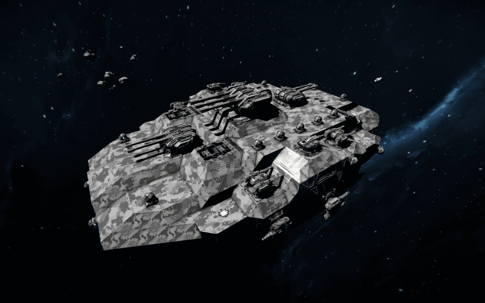 Heavy Tactical Cruiser MK I — Space Engineers Workshop preview