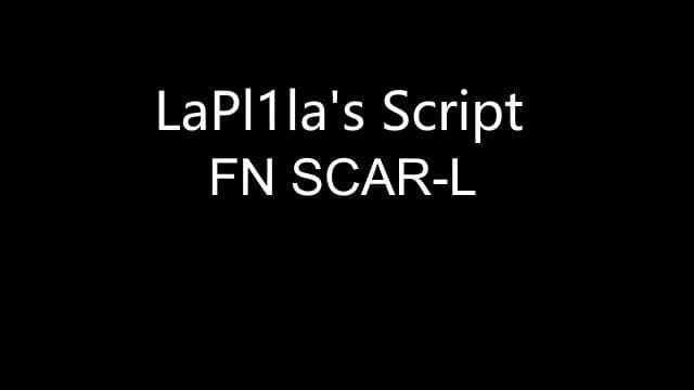 FN SCAR-L (LaPl1la's Script) — Left 4 Dead 2 Workshop preview