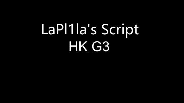 HK G3 (LaPl1la's Script) — Left 4 Dead 2 Workshop preview