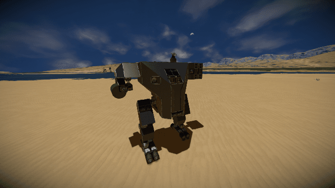 Helldivers Patriot Exosuit — Space Engineers Workshop preview