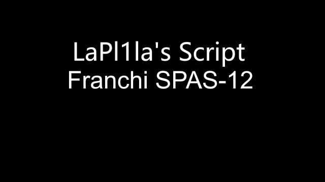 Franchi SPAS-12 (LaPl1la's Script) — Left 4 Dead 2 Steam Workshop preview image