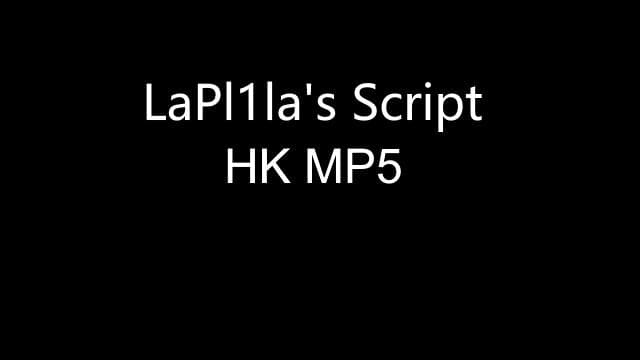 HK MP5 (LaPl1la's Script) — Left 4 Dead 2 Steam Workshop preview image
