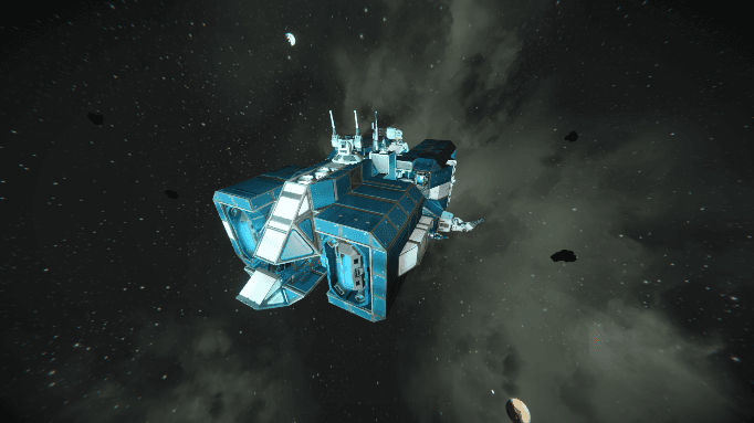 J-CLASS WARRIOR 3_0 — Space Engineers Workshop preview