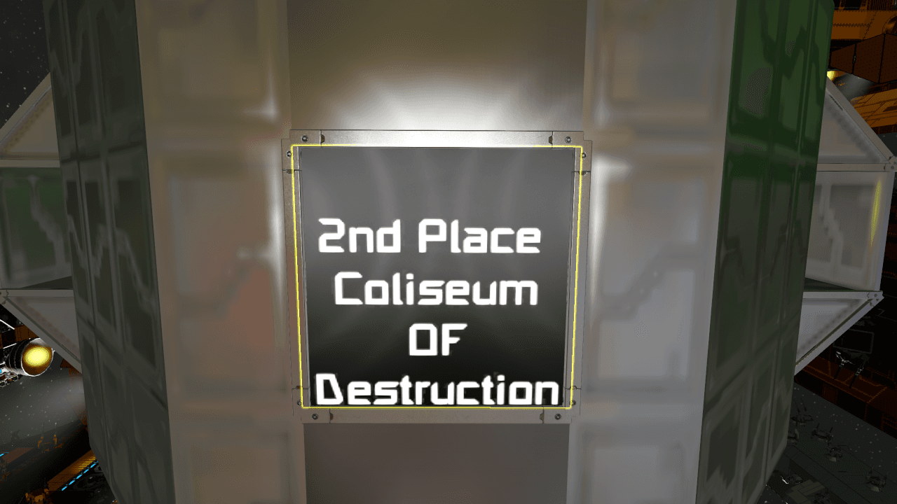 2nd Place ColiseumOFDestruction — Space Engineers Workshop preview
