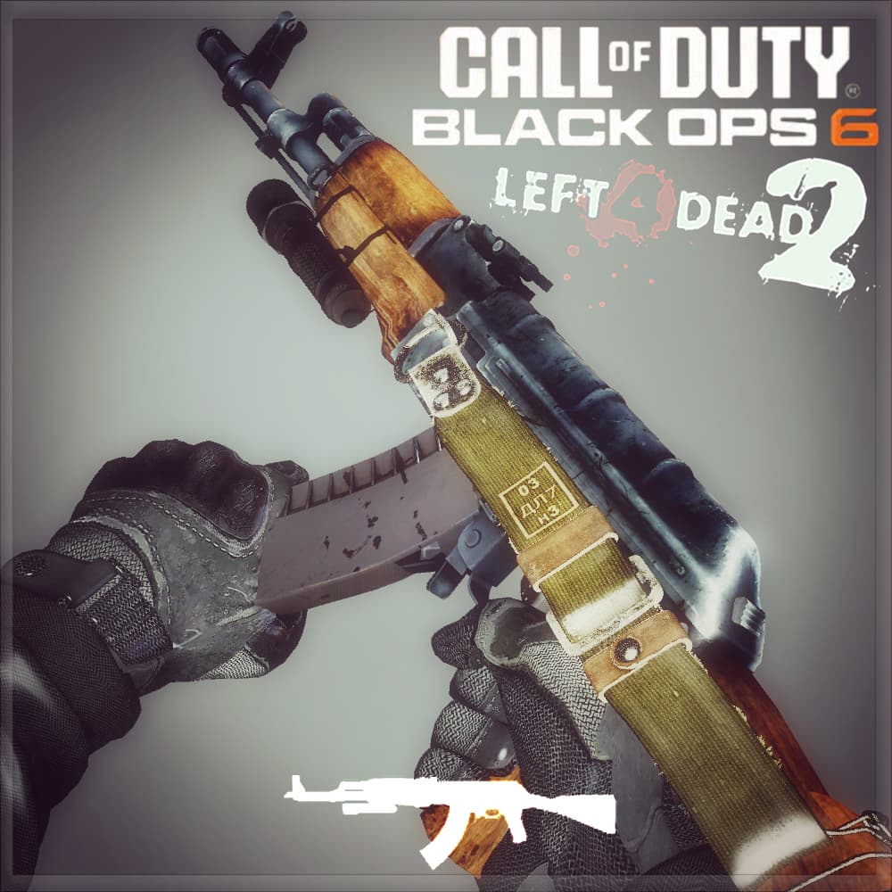 Default AK74N on BO6 Animation (AK47)[TLS supported] — Left 4 Dead 2 Steam Workshop preview image