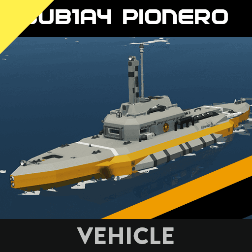 Small Submarine - Sub1a4 Pionero — Stormworks: Build and Rescue Steam Workshop preview image
